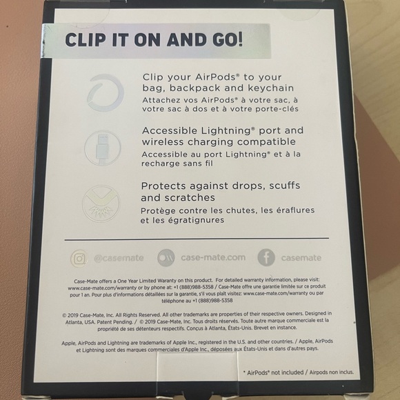 Case Mate for AirPods Pro - Picture 3 of 4